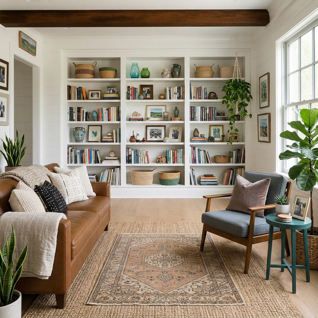 Example of a home's level of items on surfaces